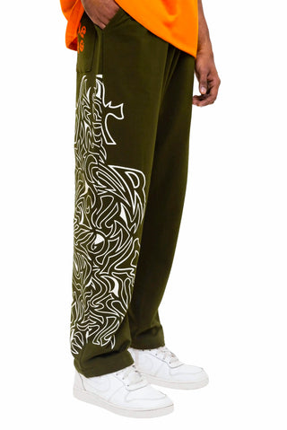 JADE BLAZE JOGGERS - JADE GREEN