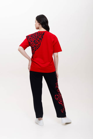 THE TATTOO THEORY COLLECTION (JOGGERS SET) - OBSIDIAN FLAME