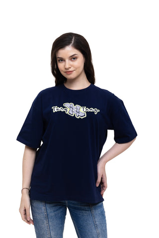 Turqtang's BACK TALK OVERSIZED TEE-SHIRT - CODE DEEP