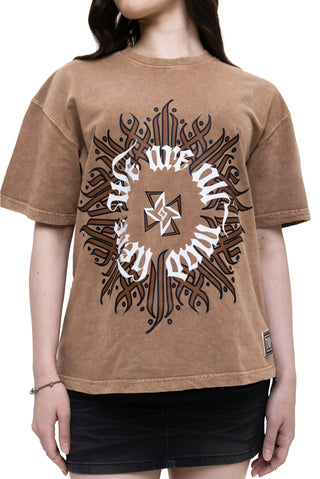BARELY SANE OVERSIZED T-SHIRT - DESERT DUST