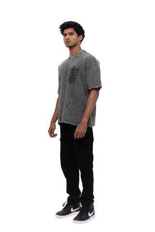 TURQTANG The Royal Oversized T-Shirt in Emerald Echo – Elegant streetwear for modern minimalists.