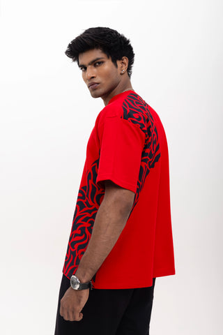 TURQTANG'S THE TATTOO THEORY COLLECTION JOGGERS SET OBSIDIAN FLAME