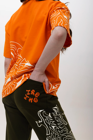 TURQTANG'S THE TATTOO THEORY COLLECTION (JOGGERS SET) - JADE BLAZE 