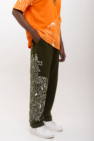 TURQTANG'S THE TATTOO THEORY COLLECTION (JOGGERS SET) - JADE BLAZE 