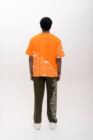 TURQTANG'S THE TATTOO THEORY COLLECTION (JOGGERS SET) - JADE BLAZE 