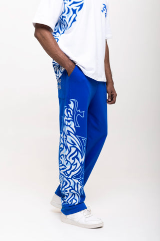 TURQTANG'S THE TATTOO THEORY COLLECTION JOGGERS SET SAPPHIRE SMOKE
