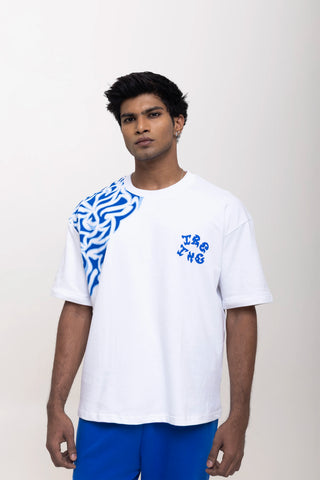 TURQTANG'S THE TATTOO THEORY COLLECTION JOGGERS SET SAPPHIRE SMOKE