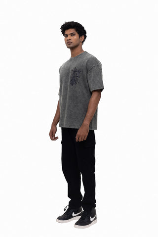 TURQTANG The Royal Oversized T-Shirt in Emerald Echo – Elegant streetwear for modern minimalists.