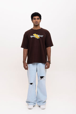 BACK TALK OVERSIZED TEE-SHIRT - CODE EARTH