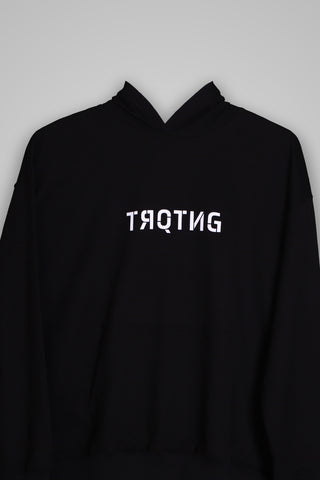 FIERCE OVERSIZED HOODIE - CLASSIC BLACK