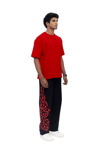 OBSIDIAN FLAME JOGGERS - OBSIDIAN BLACK