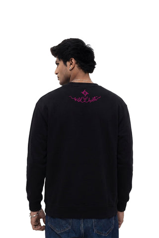 THE UNTAMED OVERSIZED SWEATSHIRT - PHANTOM BLACK