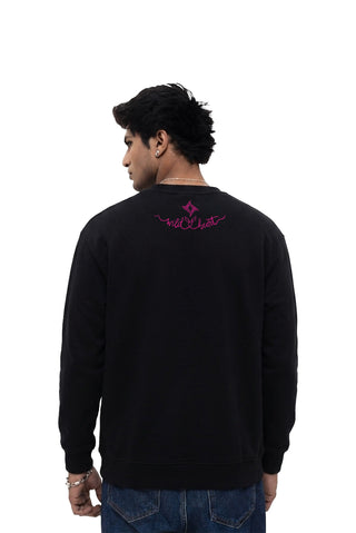 THE UNTAMED OVERSIZED SWEATSHIRT - PHANTOM BLACK