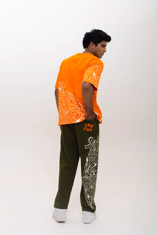 TURQTANG Jade Blaze Joggers in Jade Green – premium comfort joggers with streetwear appeal.