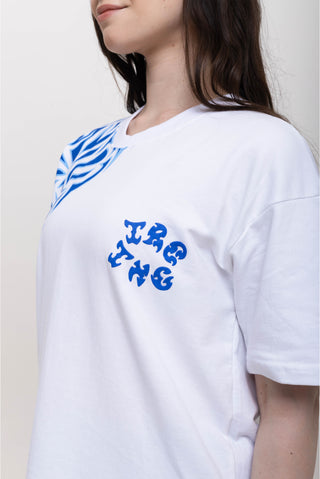 TURQTANG The Tattoo Theory Co-ord Set in Sapphire Smoke – Stylish and bold coordinated streetwear look.